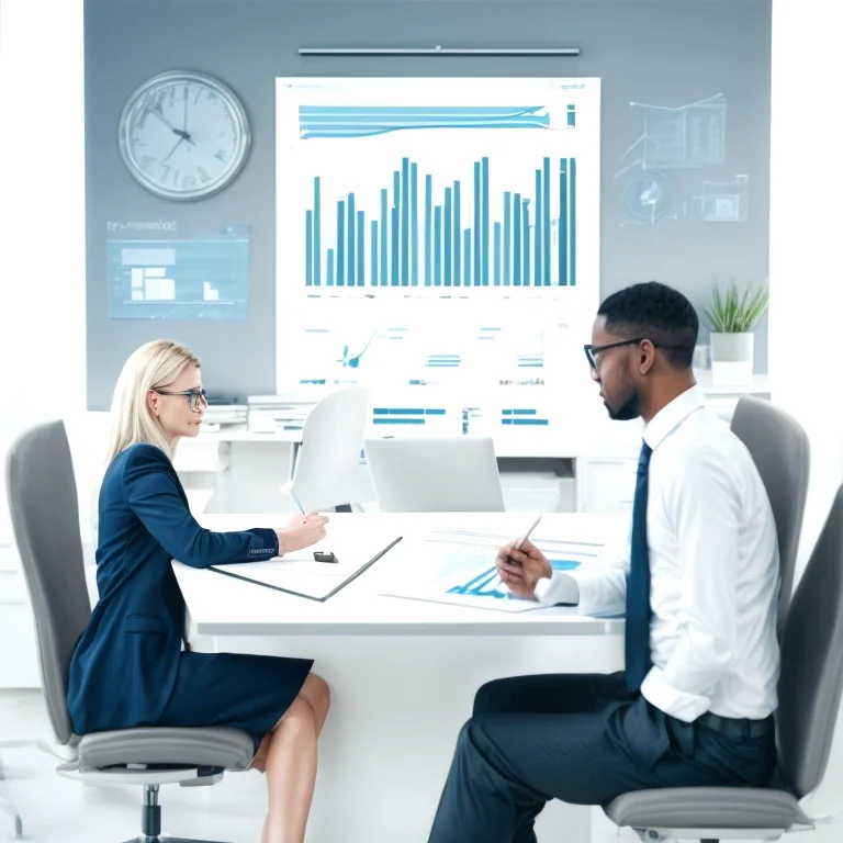 企業監査コンサルティングを行う専門家の画像